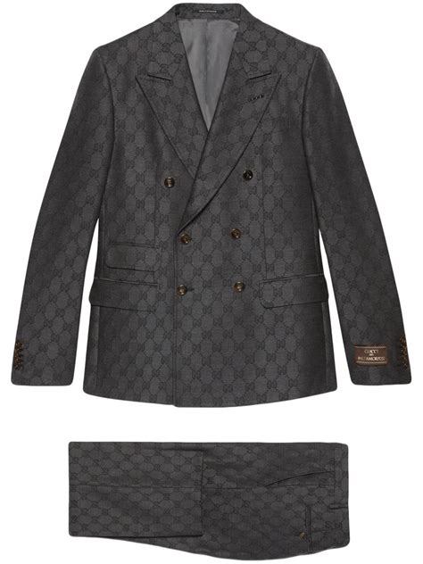 gucci double breasted suit men& 39|Gucci double breasted jacket.